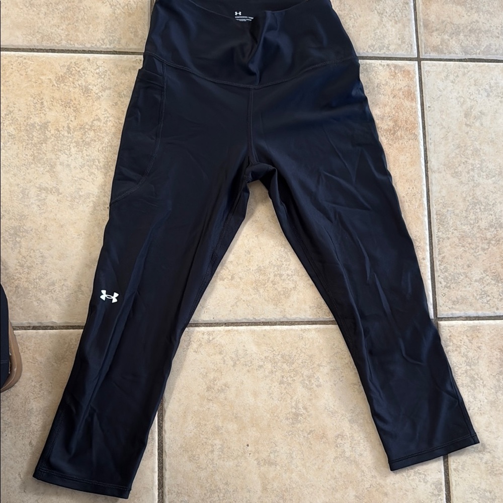 Under Armour Midnight Black Athletic Leggings